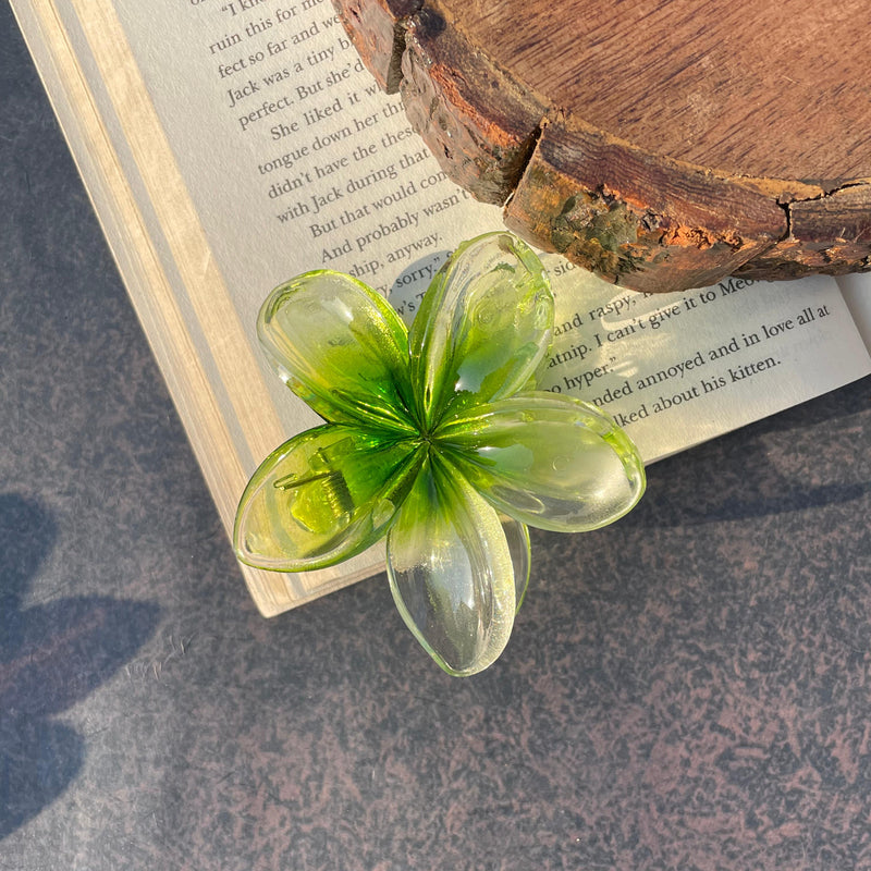 Flower Claw Clip