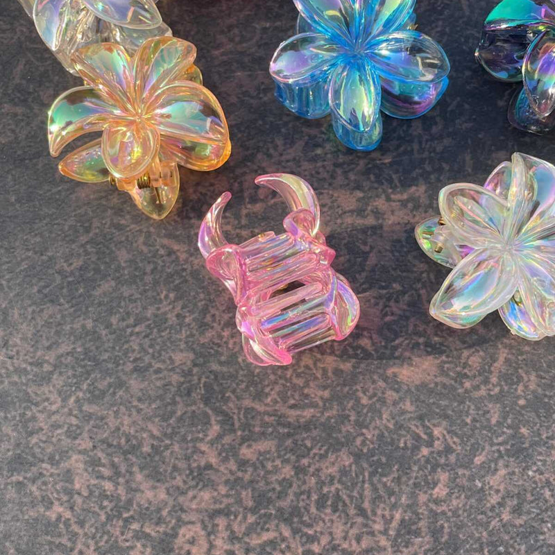 Mini Holographic Claw Clip