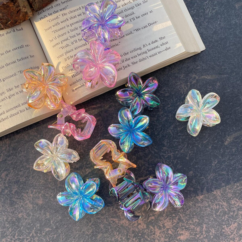 Mini Holographic Claw Clip
