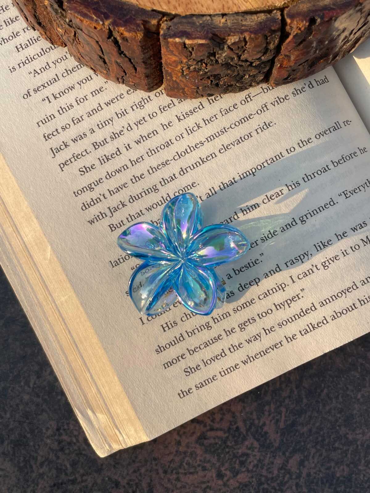 Mini Holographic Claw Clip