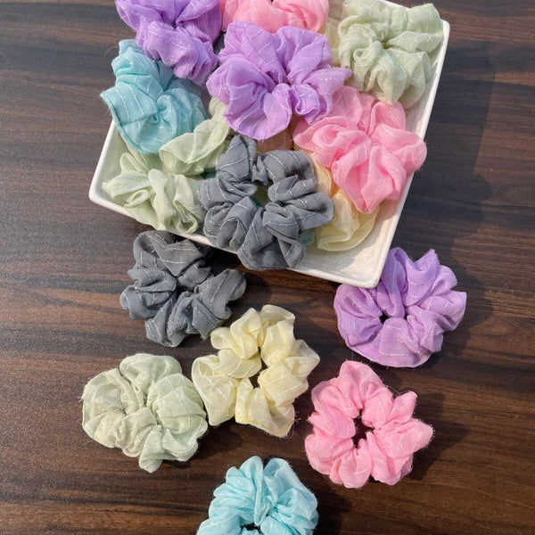 Premium Ruffle Scrunchies