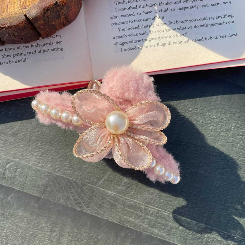 Premium Korean Furr Claw Clip