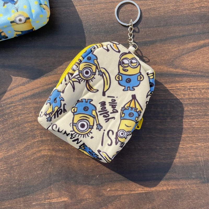Mini Bag Coin Pouch- Minion Edition
