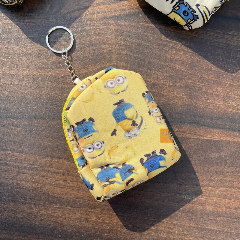 Mini Bag Coin Pouch- Minion Edition
