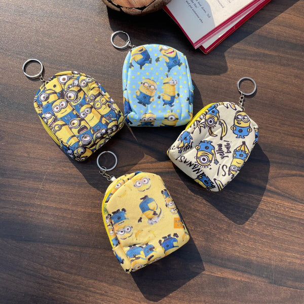 Mini Bag Coin Pouch- Minion Edition