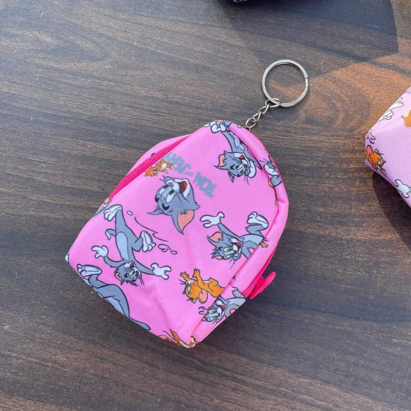 Mini Bag Coin Pouch- Tom and Jerry Edition