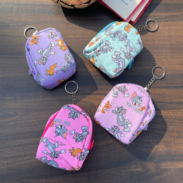 Mini Bag Coin Pouch- Tom and Jerry Edition