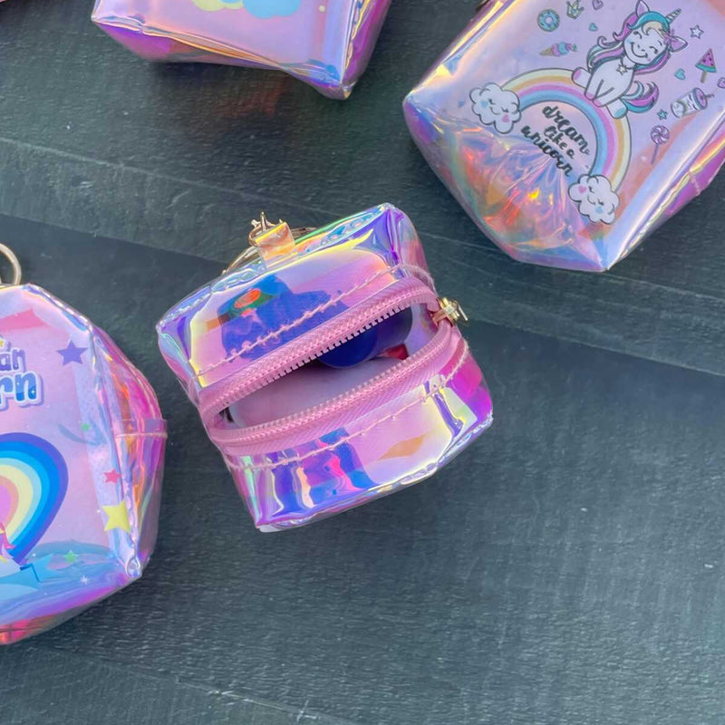 Holographic Mini Coin Pouch