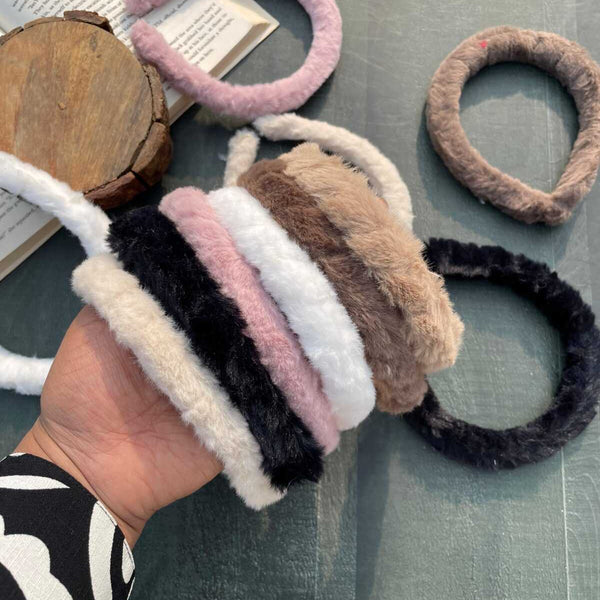Korean fur Hairband