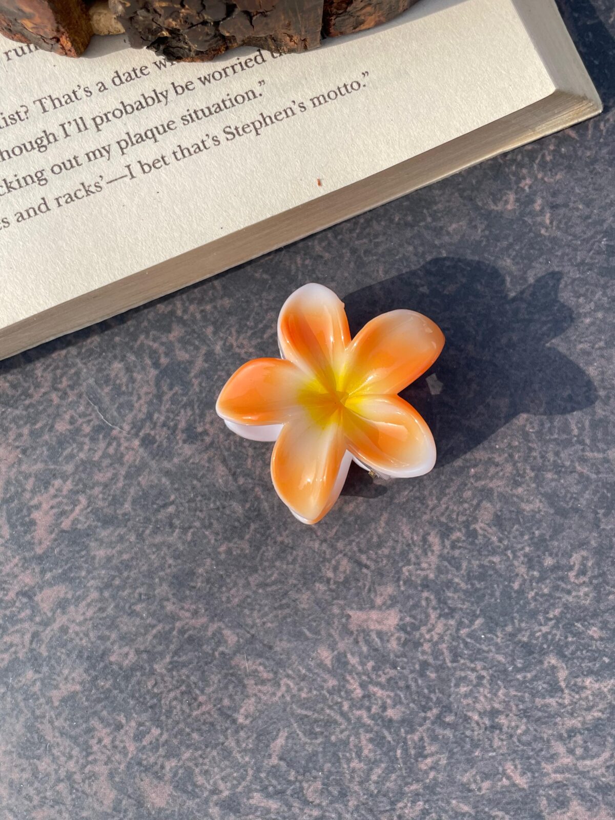 Mini Flower Claw Clip