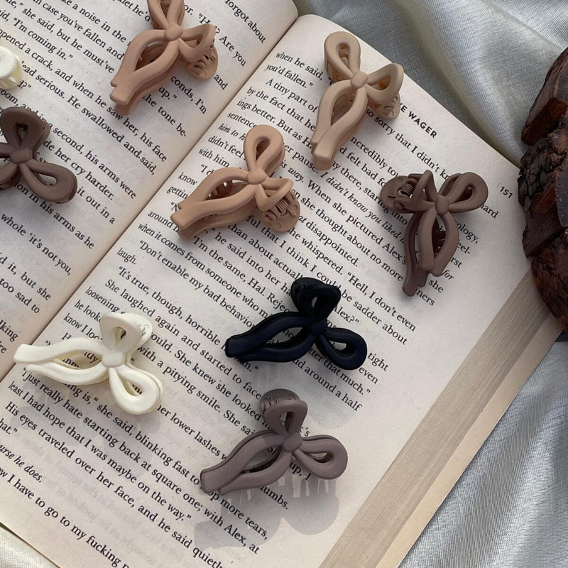 Bow mini claw clip