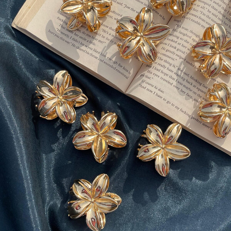 Premium Flower Metal Clip