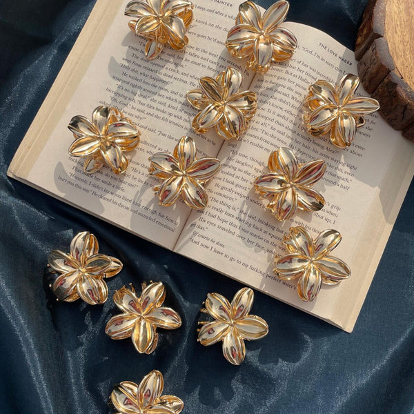 Premium Flower Metal Clip