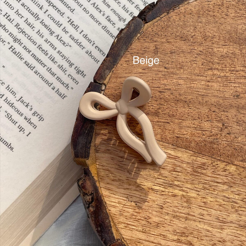 Bow mini claw clip
