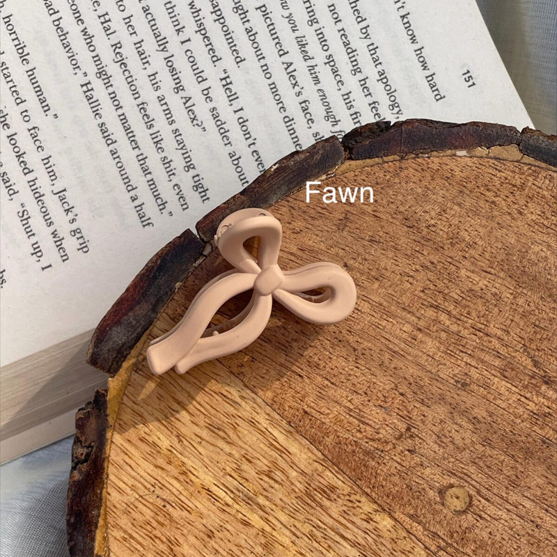 Bow mini claw clip