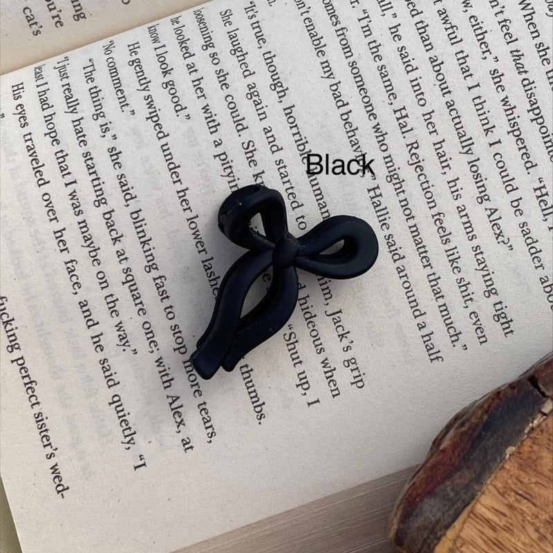 Bow mini claw clip
