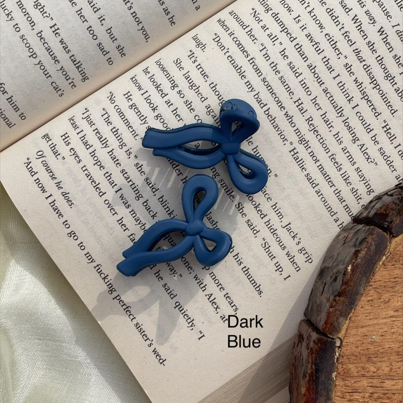 Bow mini claw clip