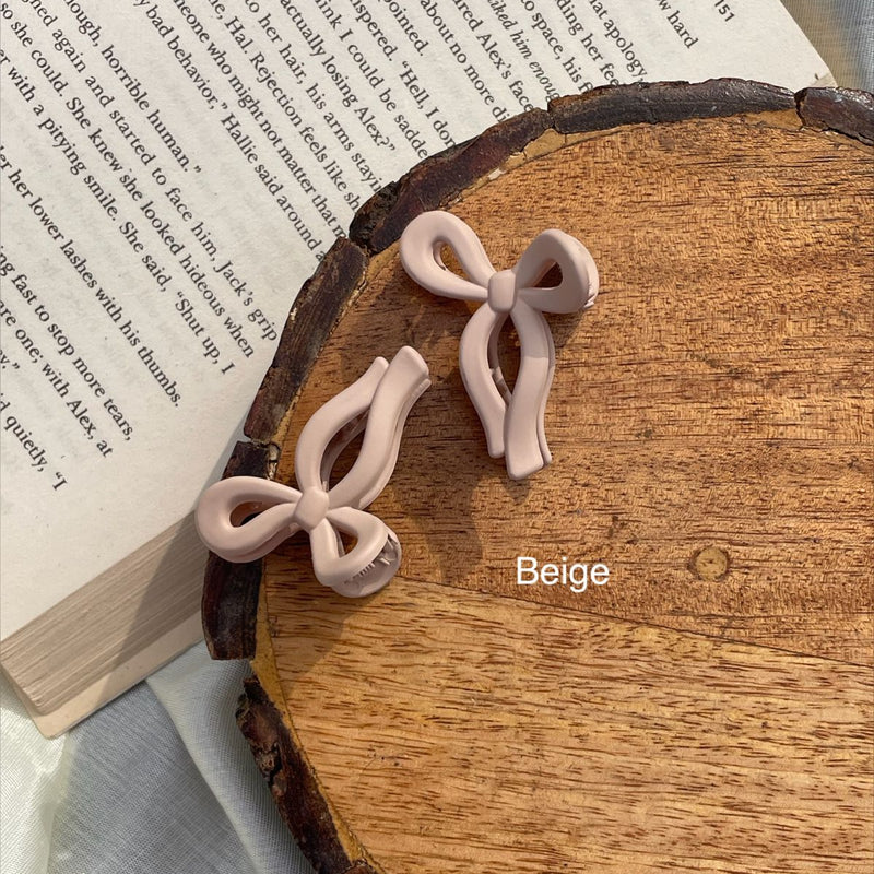 Bow mini claw clip