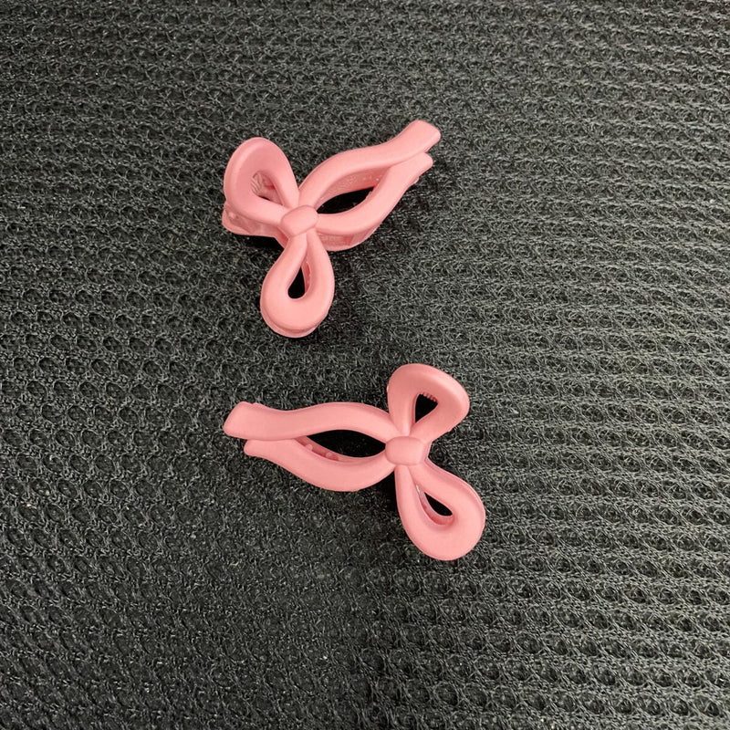 Bow mini claw clip