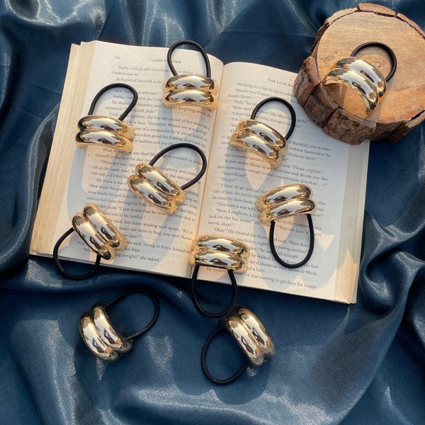 Metallic Anti Tarnish Hair Ties