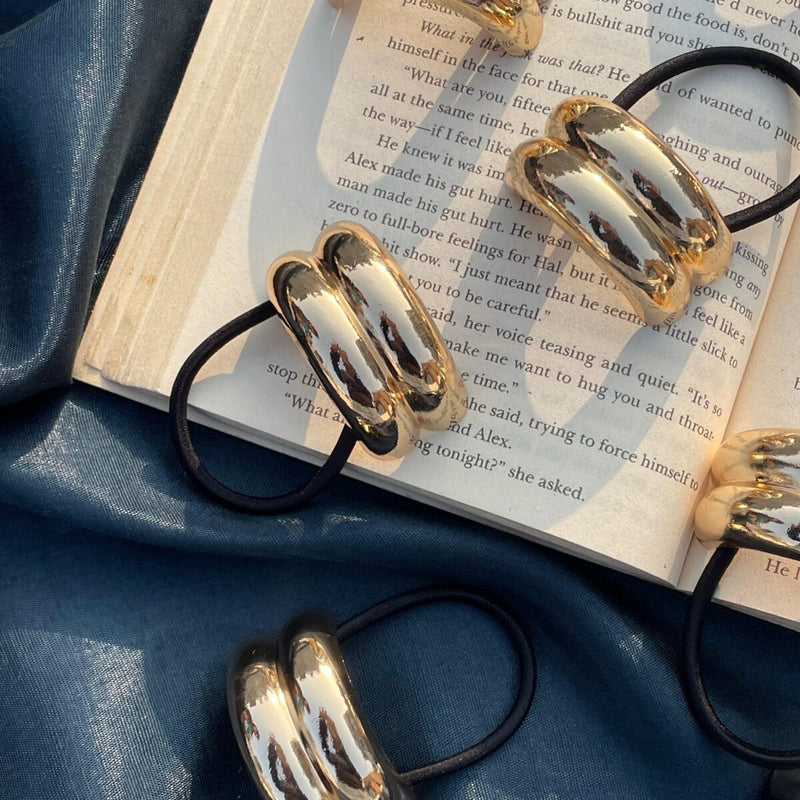 Metallic Anti Tarnish Hair Ties