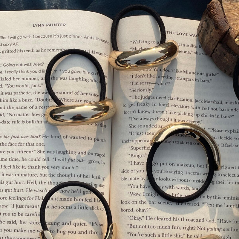 Metallic Anti Tarnish Hair Ties