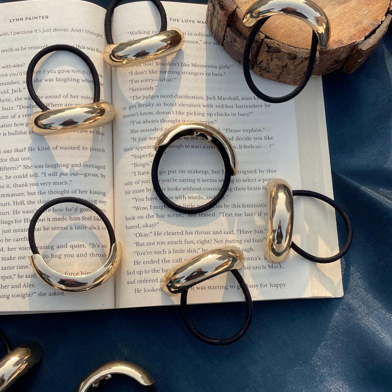 Metallic Anti Tarnish Hair Ties