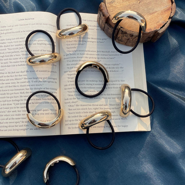Metallic Anti Tarnish Hair Ties