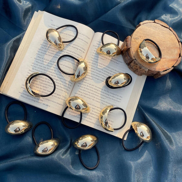 Metallic Anti Tarnish Hair Ties