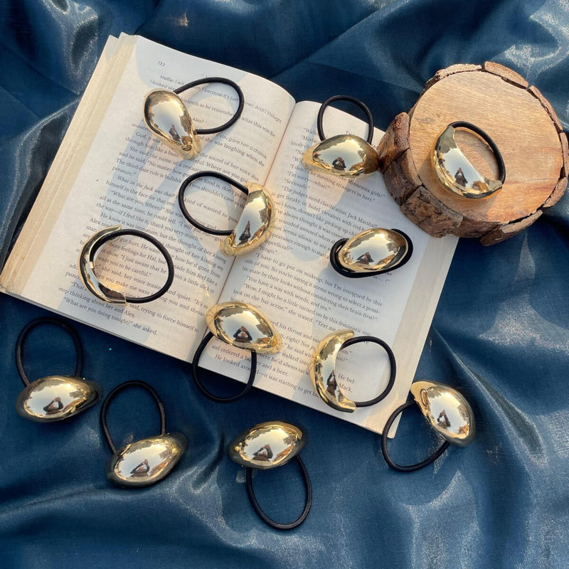 Metallic Anti Tarnish Hair Ties