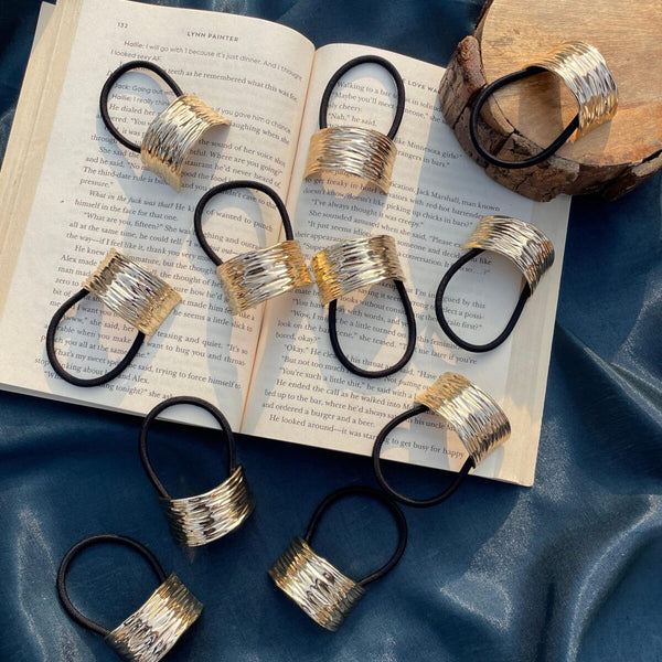 Metallic Anti Tarnish Hair Ties