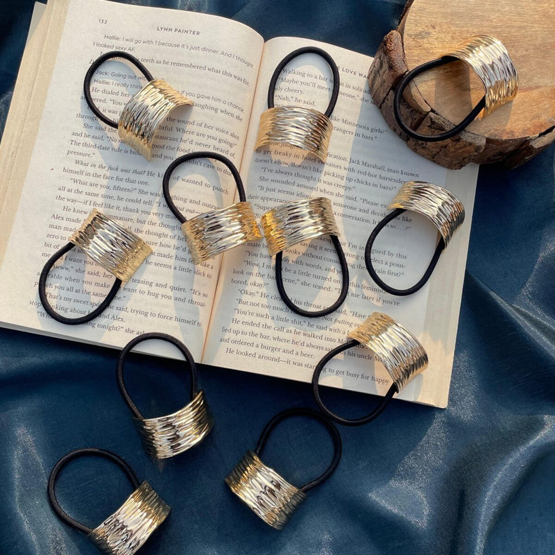 Metallic Anti Tarnish Hair Ties