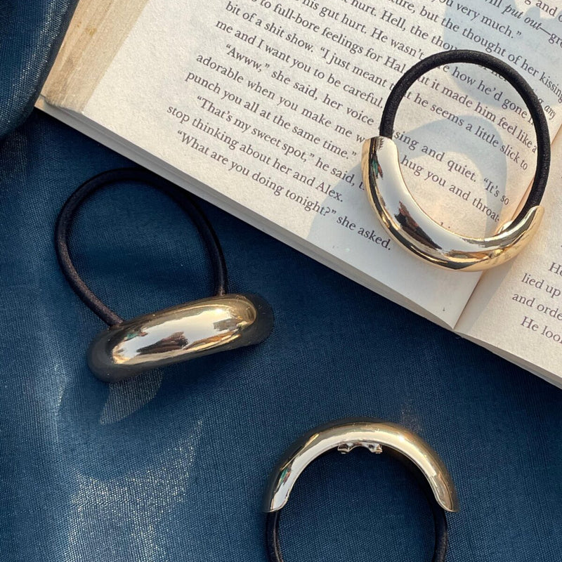 Metallic Anti Tarnish Hair Ties