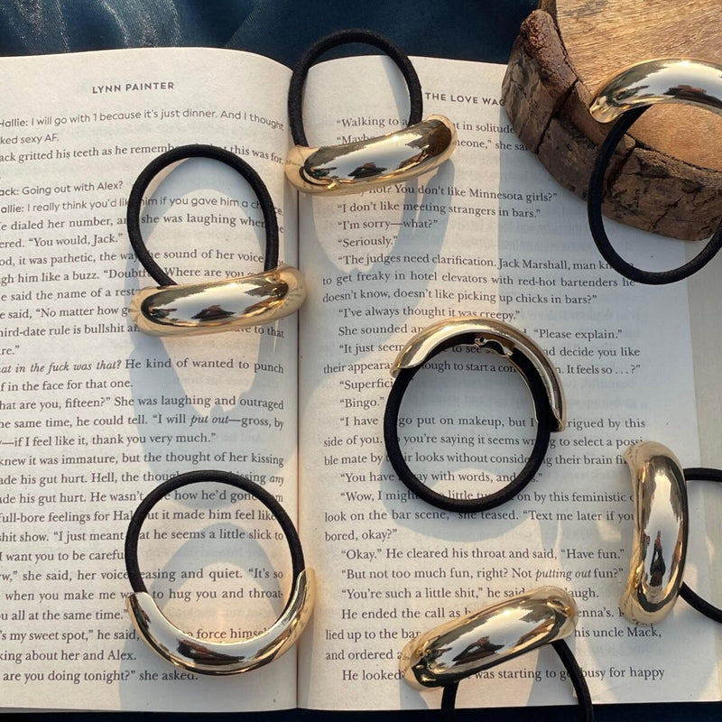 Metallic Anti Tarnish Hair Ties