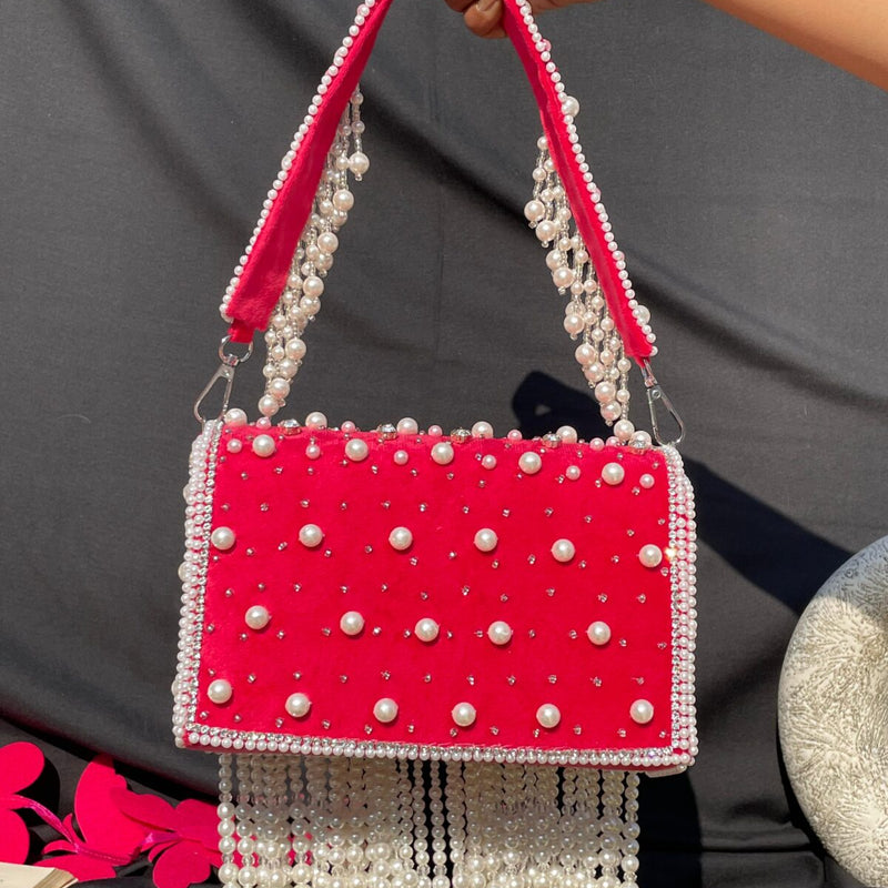 Wedding Bag- Rani Pink