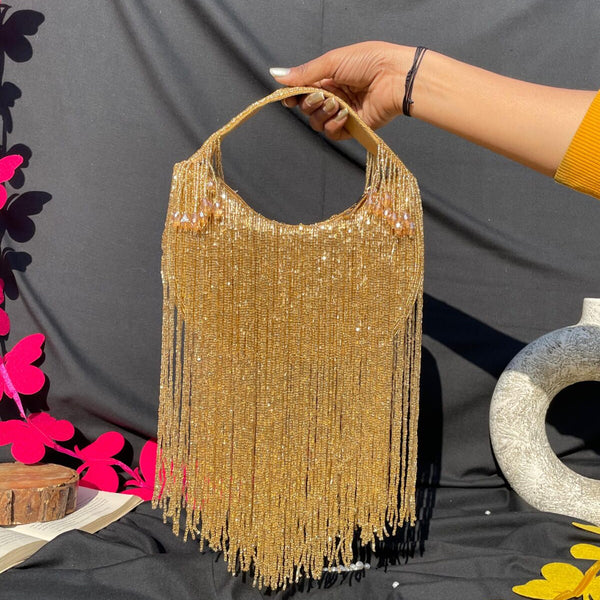 Jhalar Bag- Golden