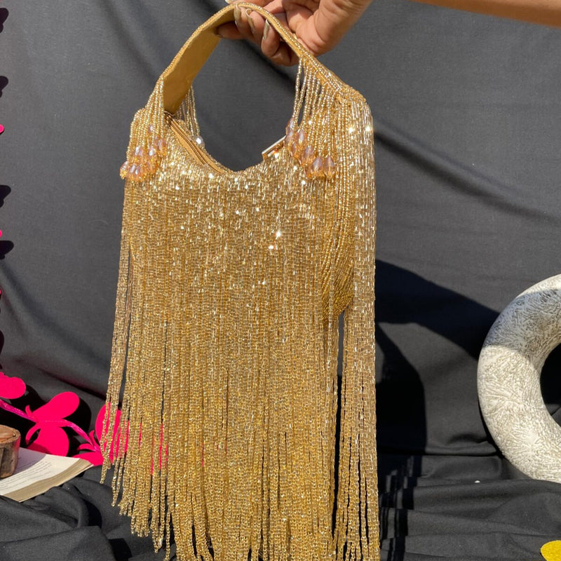 Jhalar Bag- Golden
