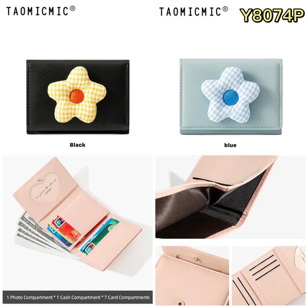 Korean flower Wallet