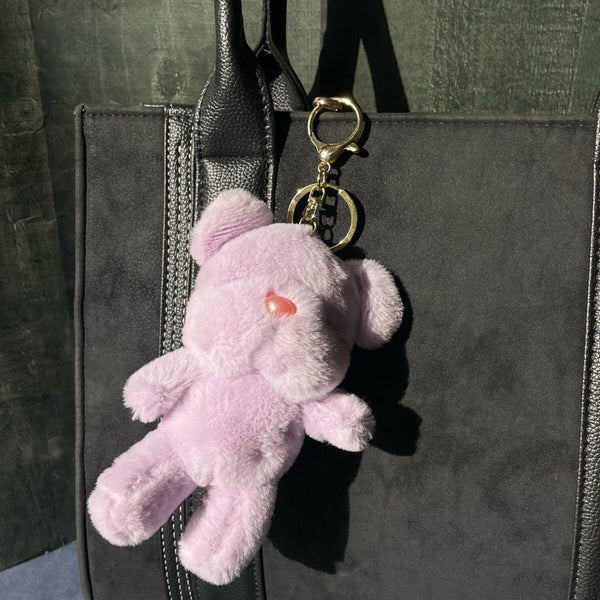 Korean Plushies – Plushie BAG CHARM- Lavender