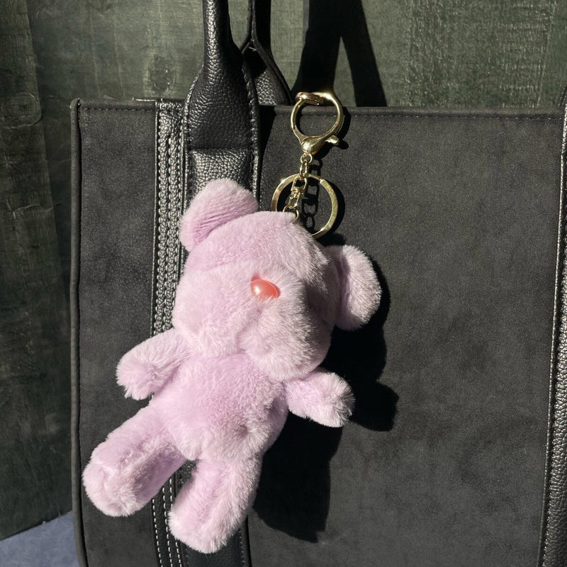 Korean Plushies – Plushie BAG CHARM- Lavender