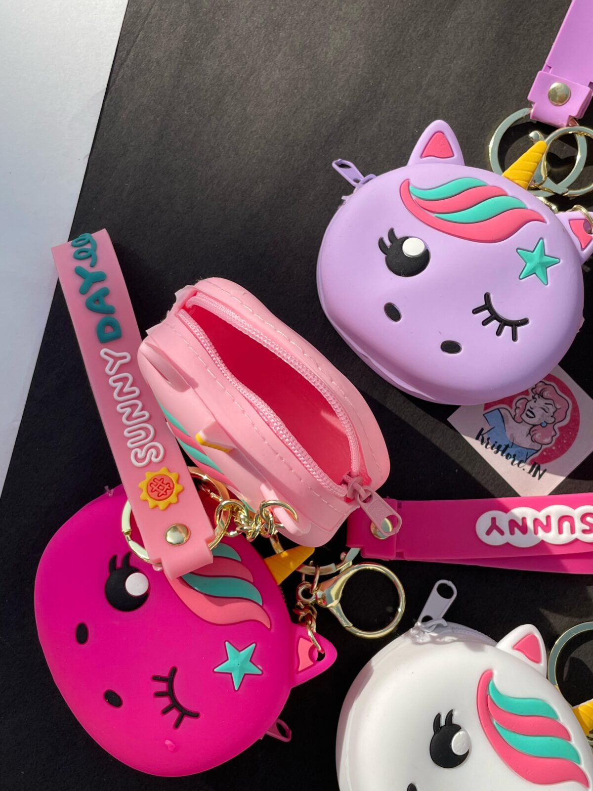 Quirky Coin Pouch- Unicorn – Kristore