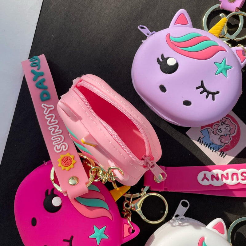 Quirky Coin Pouch- Unicorn