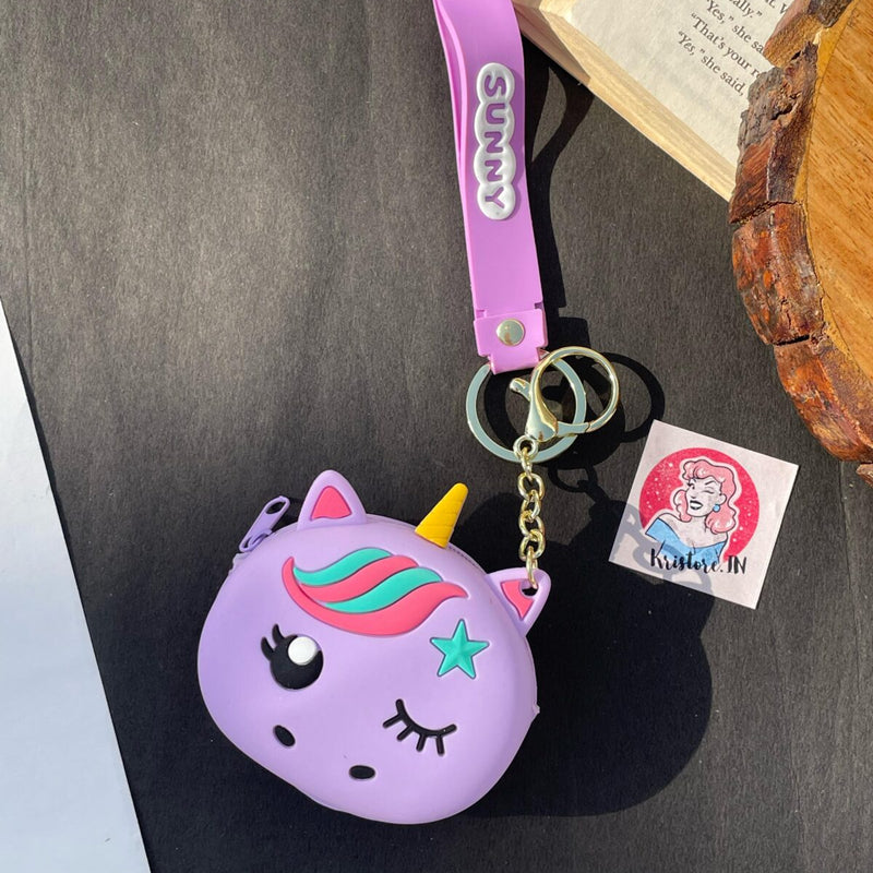 Quirky Coin Pouch- Unicorn
