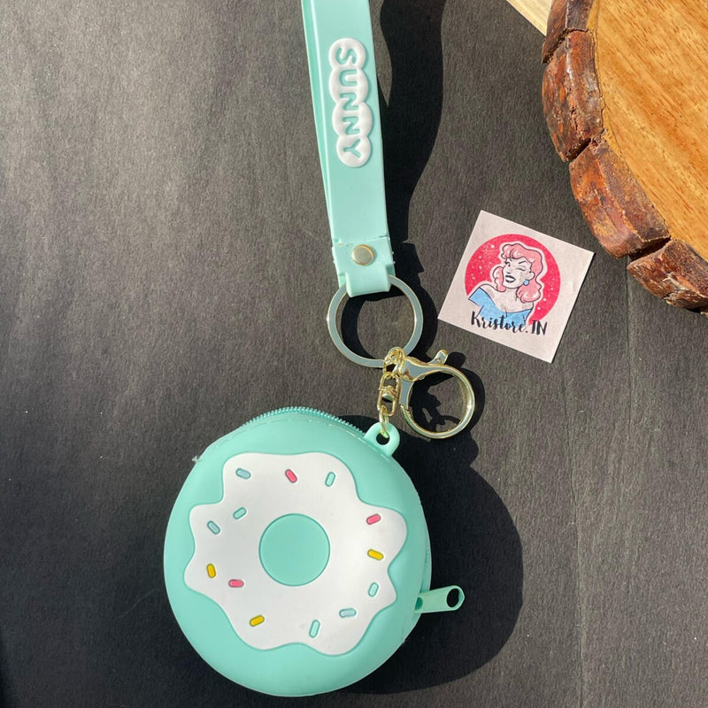 Quirky Coin Pouch- Doughnut