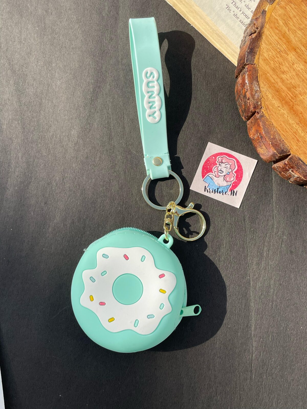 Quirky Coin Pouch- Doughnut