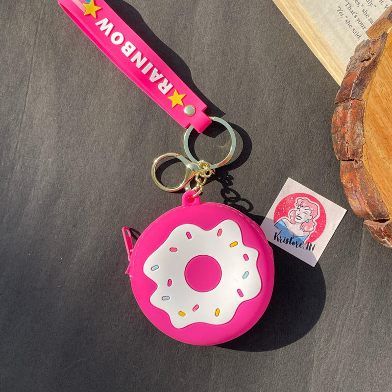 Quirky Coin Pouch- Doughnut