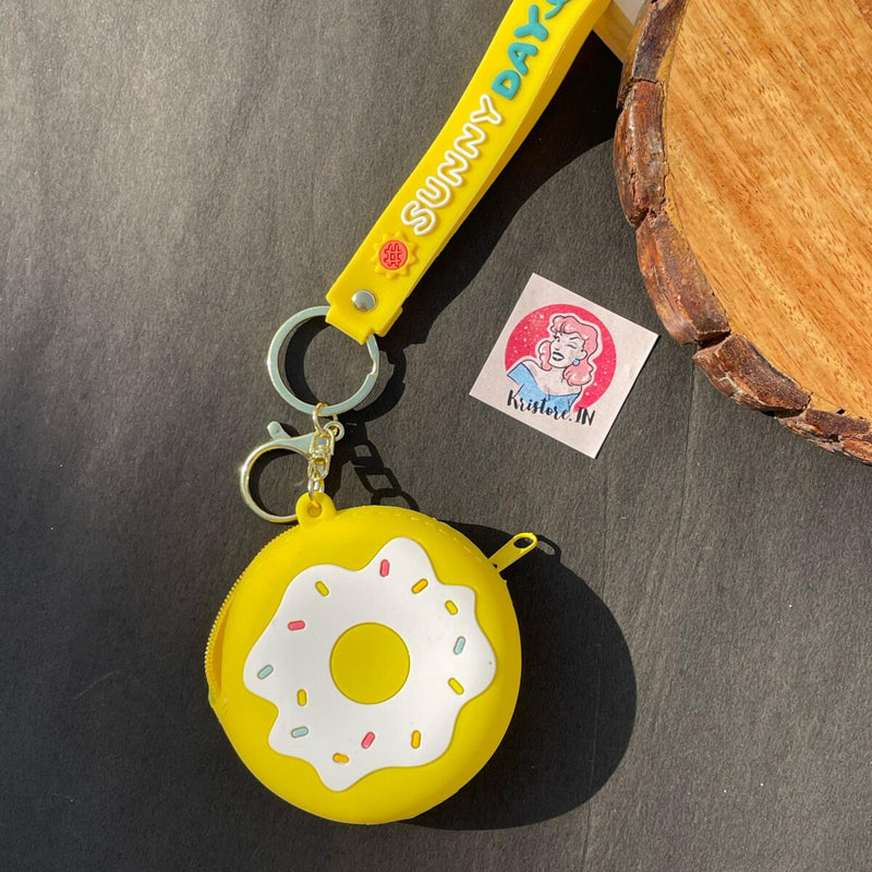 Quirky Coin Pouch- Doughnut