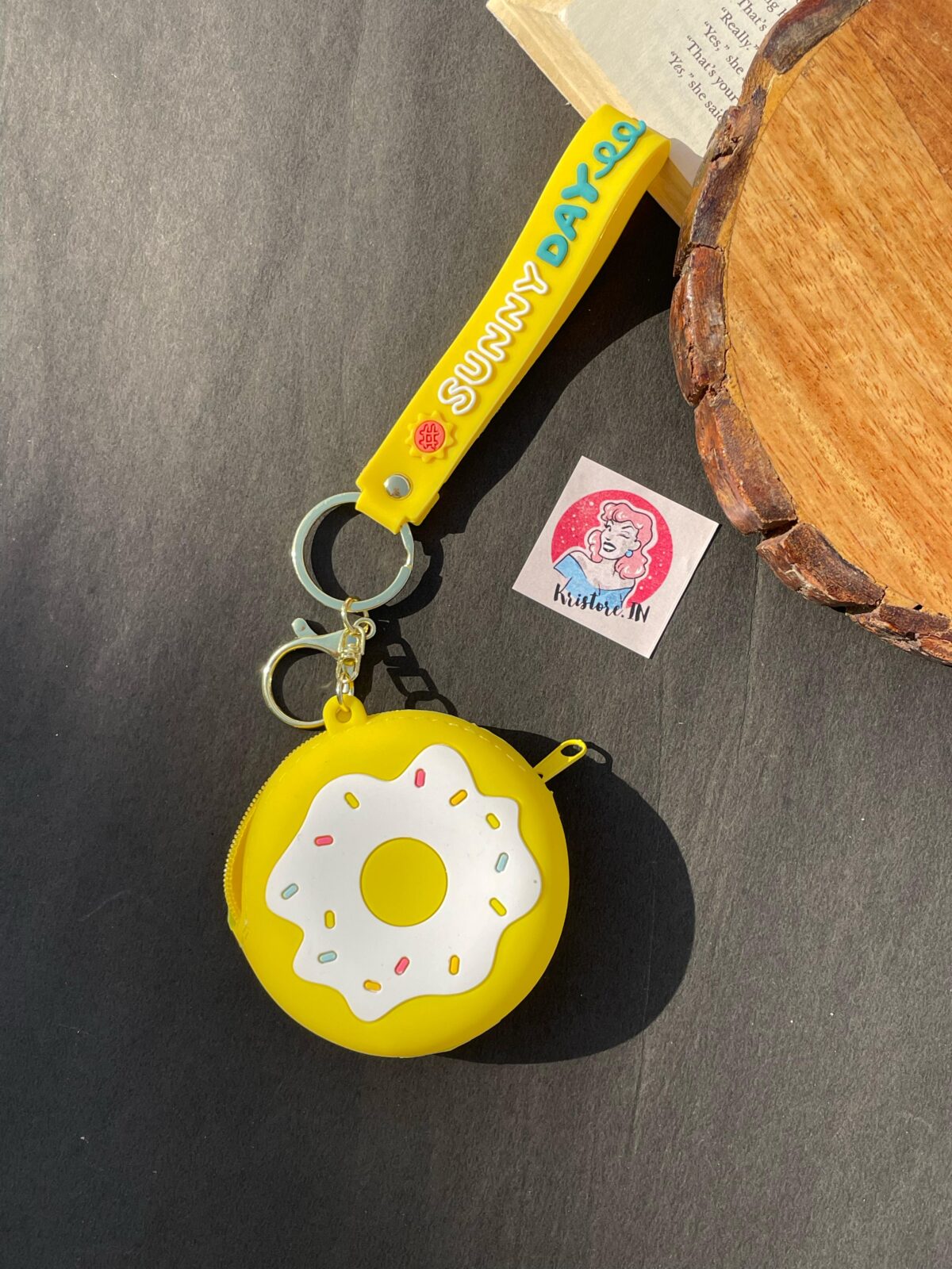 Quirky Coin Pouch- Doughnut