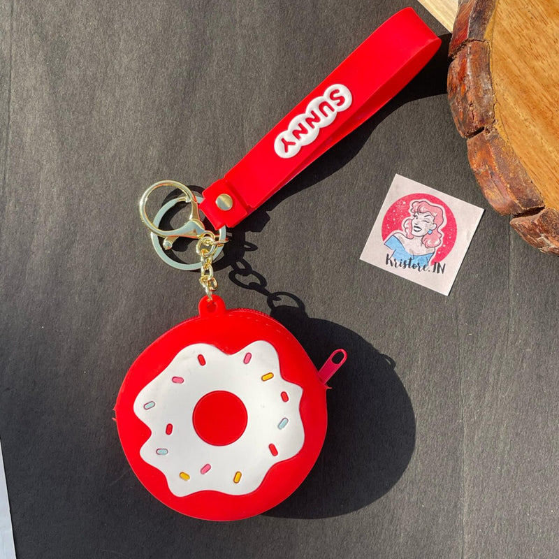 Quirky Coin Pouch- Doughnut