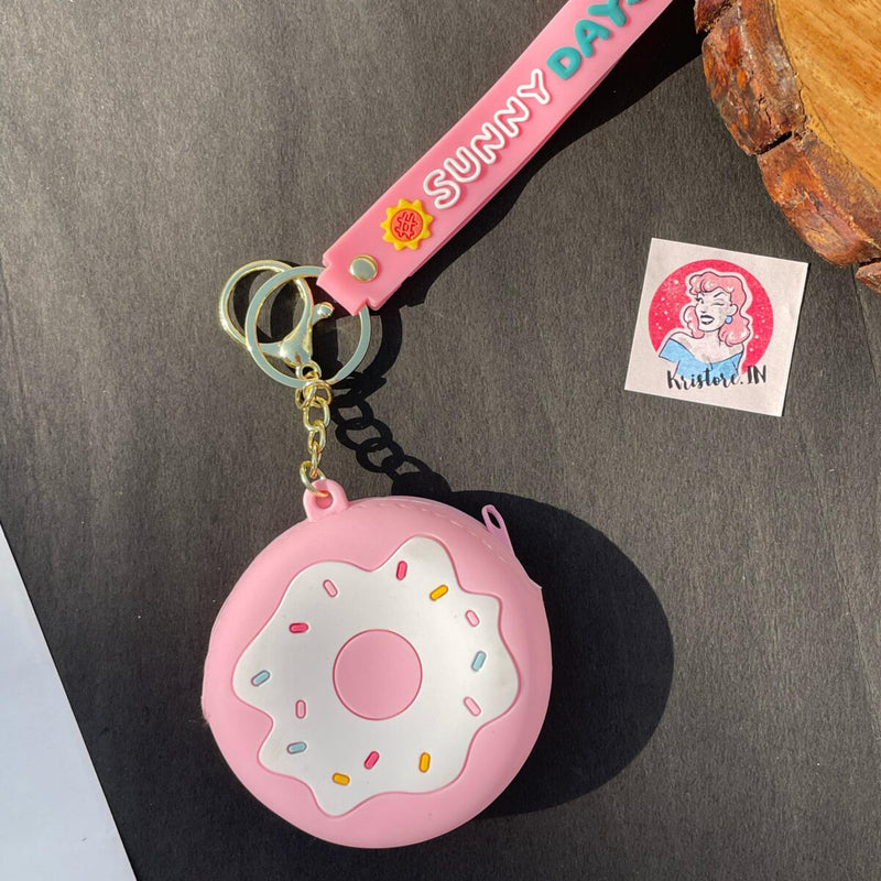 Quirky Coin Pouch- Doughnut